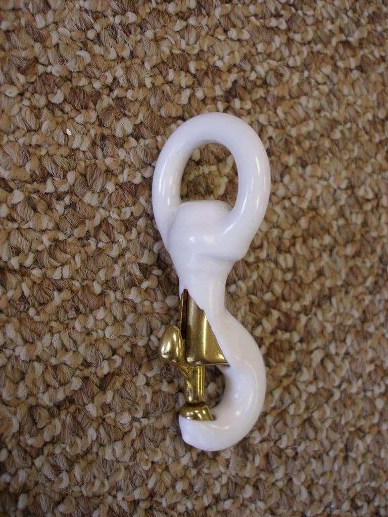 Brass Rubber Coated Swivel Snap Flagpole Parts