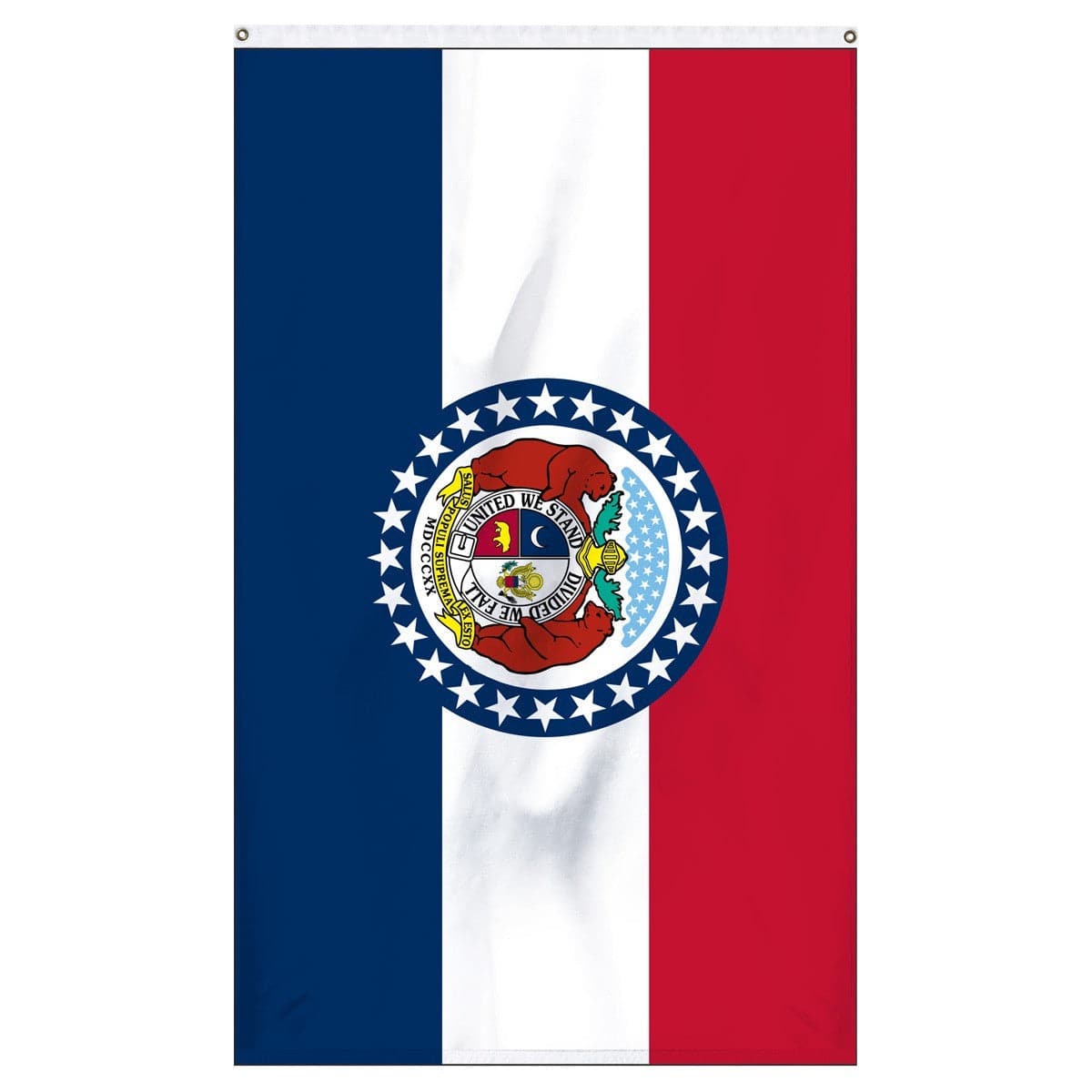 Missouri State Flag - detailed view