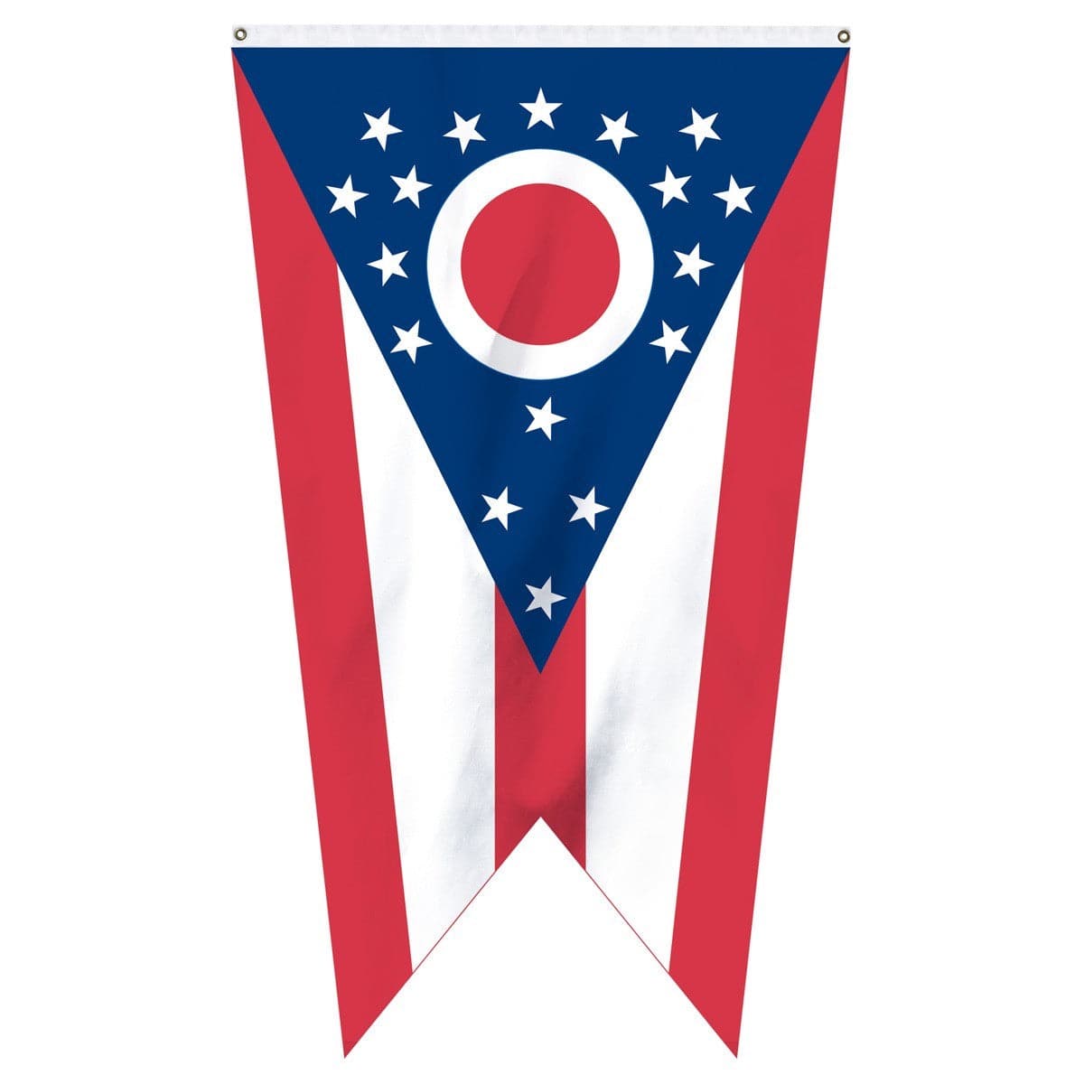 Ohio State Flag - detailed view