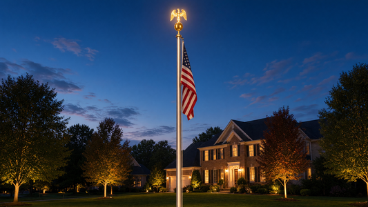 A Guide to Flagpole Accessories: Tops, Tails, and Lights