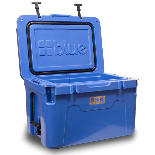 55 gallon Blue Cooler