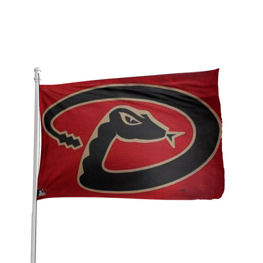 Arizona Diamondbacks 3x5 Polyester Flag - MLB Official License - product view