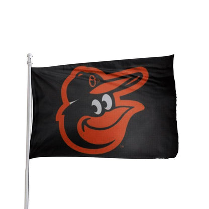 Baltimore Orioles Official 3x5 Polyester Flag MLB Team Colors - product view