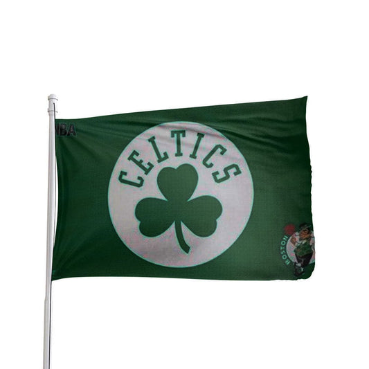 Boston Celtics Official 3x5 Polyester NBA Team Flag - product view
