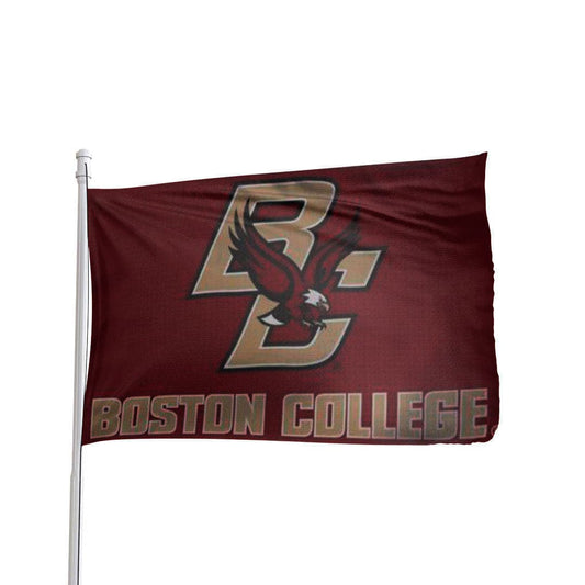 Boston College Eagles 3x5 NCAA flag in team colors, officially licensed by Atlantic Flag & Pole Inc.
