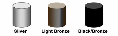 Black bronze flagpole tube section, 1.7"x72", durable and sturdy, by Atlantic Flagpole.