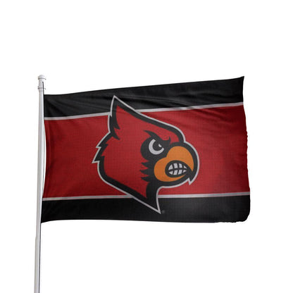 Louisville Cardinals 3x5 Flag - Premium NCAA Deluxe Team Flag - product view