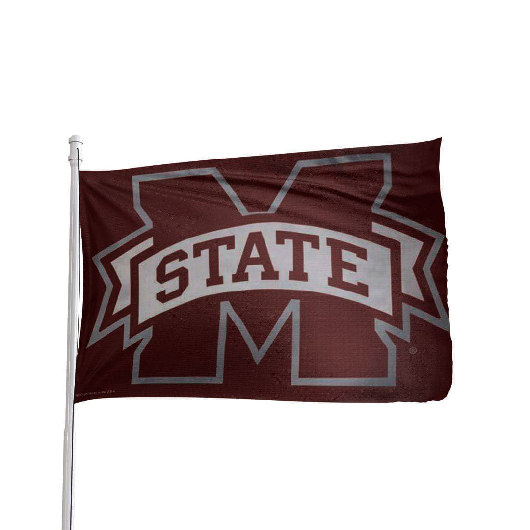 Mississippi State Bulldogs 3x5 Flag - Premium Quad-Stitched NCAA - product view