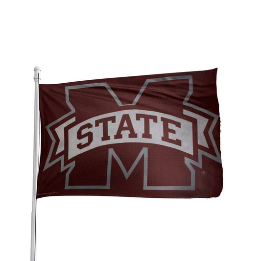 Mississippi State Bulldogs 3x5 Flag - Premium Quad-Stitched NCAA - product view