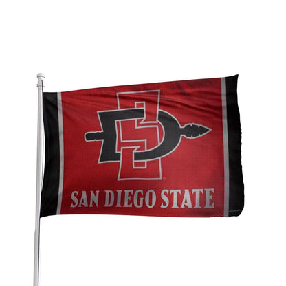 San Diego State Aztecs 3x5 Flag - Premium Officially Licensed NCAA - product view