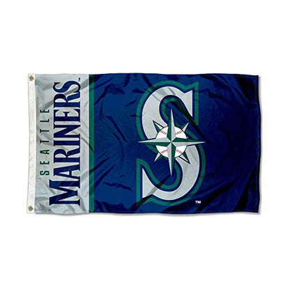Seattle Mariners 3x5 Flag - detailed view