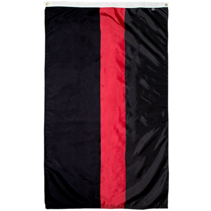 Thin red line black flag for firefighters for sale online