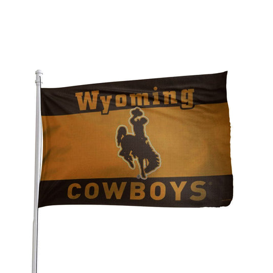 Wyoming Cowboys 3x5 Flag - Premium Deluxe NCAA Team Flag - product view