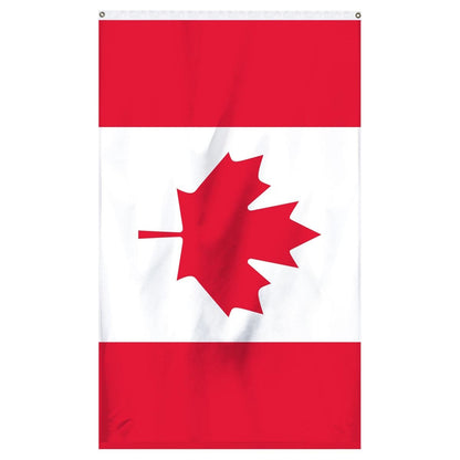 Authentic Canada Flag 3x5 nylon with brass grommets by Atlantic Flag & Pole Inc.