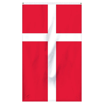 The national flag of Denmark for sale perfect for flagpoles and parades