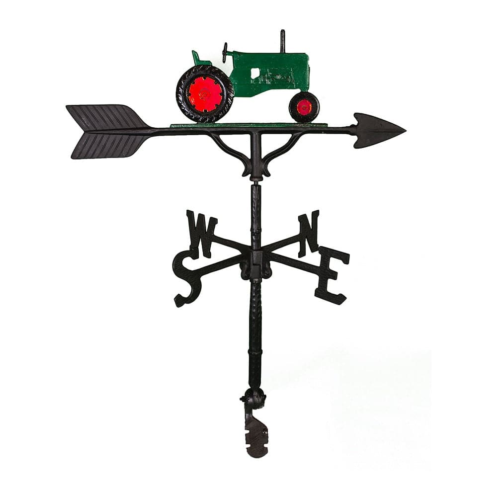 Tractor 32" Weathervane | Patriot Forged in the USA - lifestyle photo