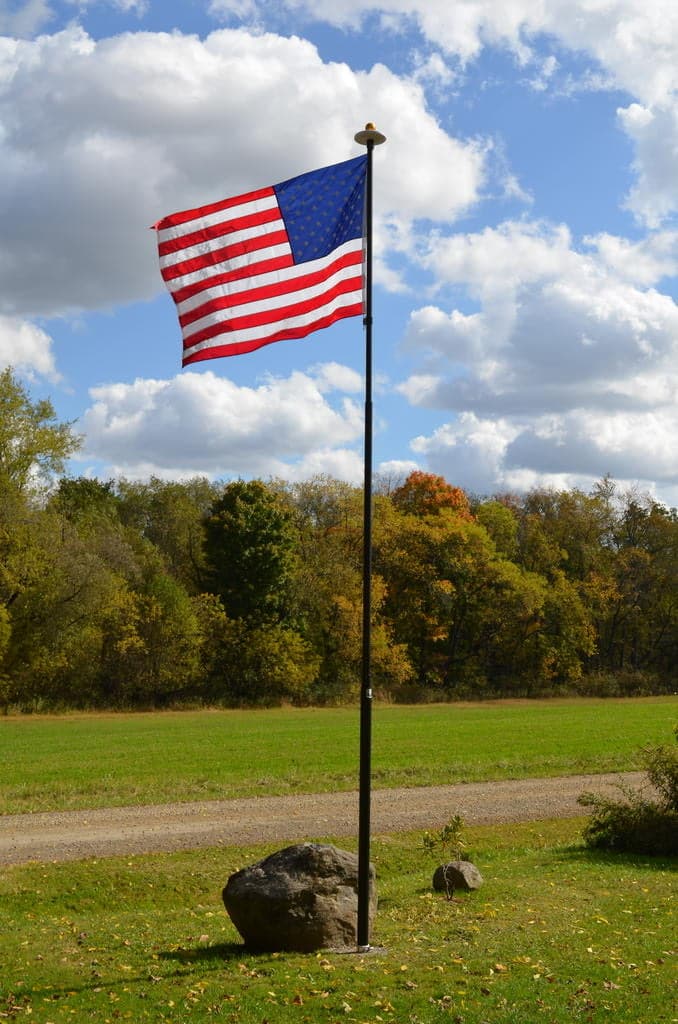 Premium American-Made Nylon US Flag - All Sizes (2'x3' to 30'x60') - feature highlight