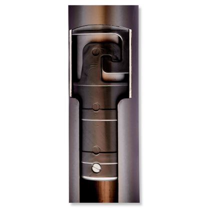Silver interlocking sleeve set replacement kits for telescoping flagpoles by Atlantic Flag & Pole Inc.