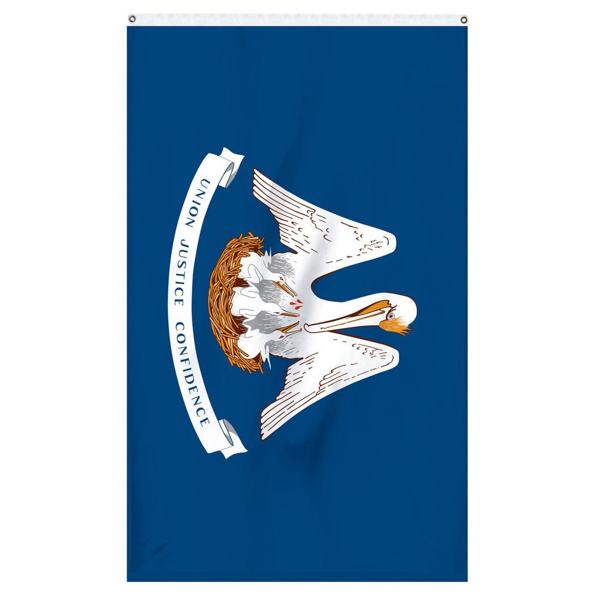 Louisiana State Flag - detailed view