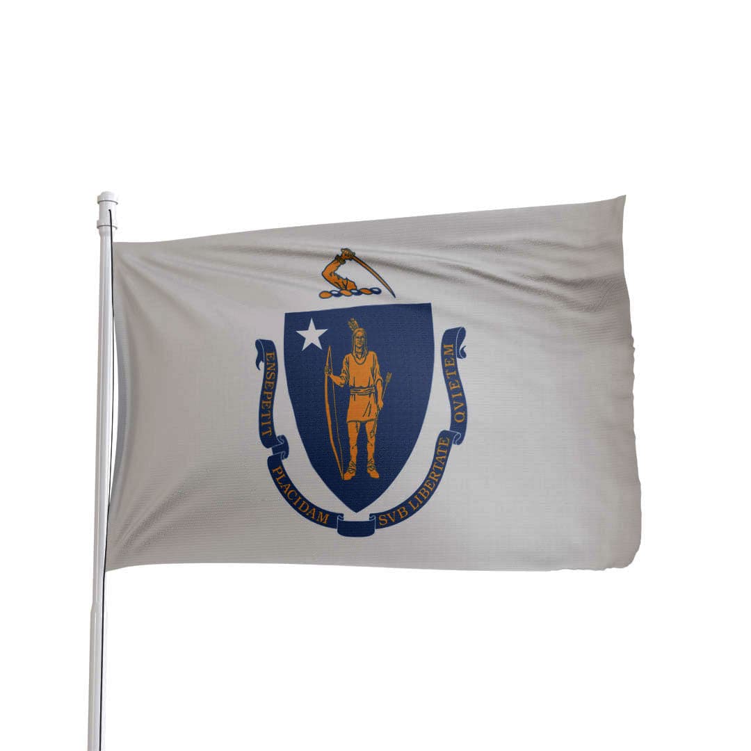 Massachusetts State Flag - product view