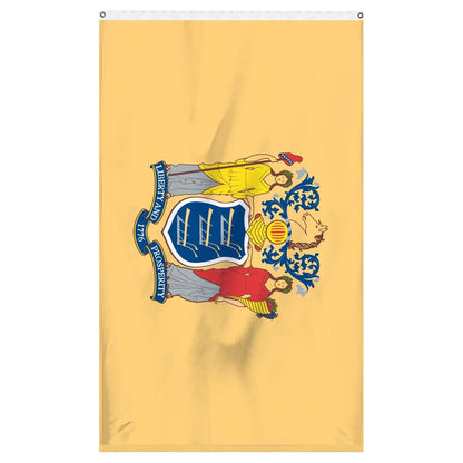New Jersey State Flag - detailed view