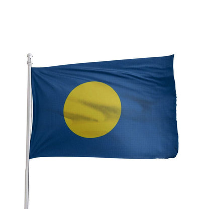 Palau Flag 3x5 Ft - 100% Nylon International Flag with Brass Grommets - product view