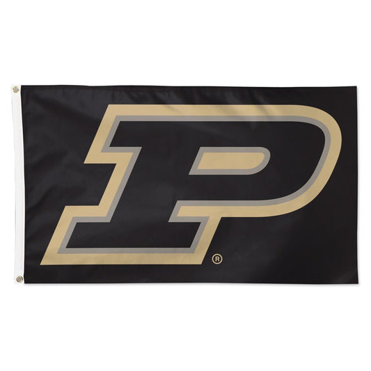Purdue Boilermakers 3x5 Flag - Premium Deluxe NCAA Team Flag - detailed view
