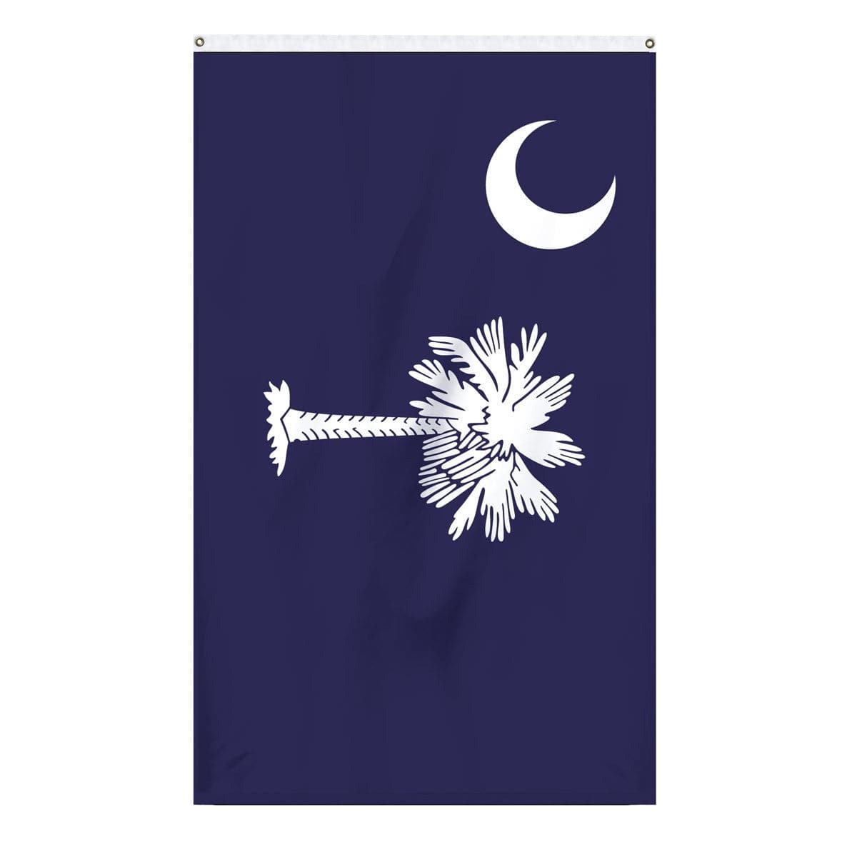 South Carolina State Flag - detailed view
