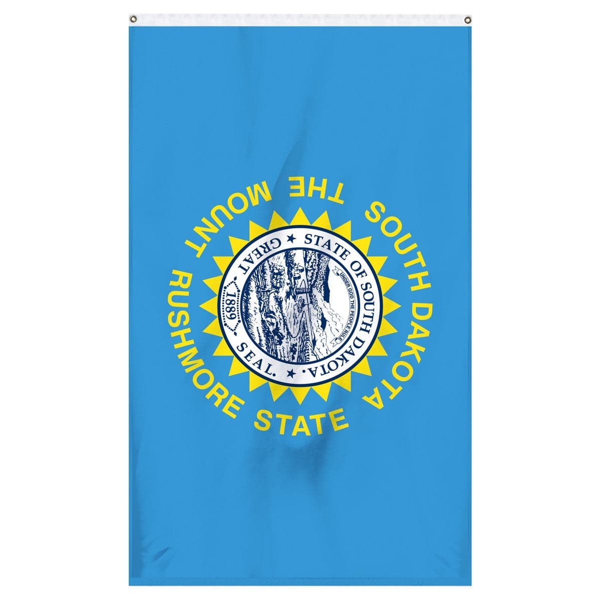 South Dakota State Flag - detailed view