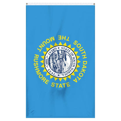 South Dakota State Flag - detailed view