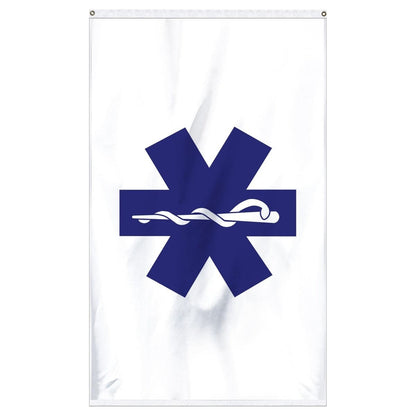 Star of Life Flag - detailed view