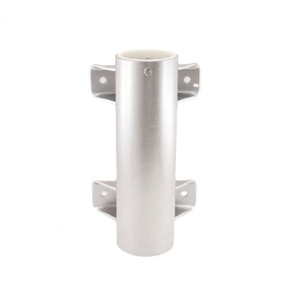 Anodized aluminum flagpole side mount with 3-inch diameter by Atlantic Flag & Pole Inc.