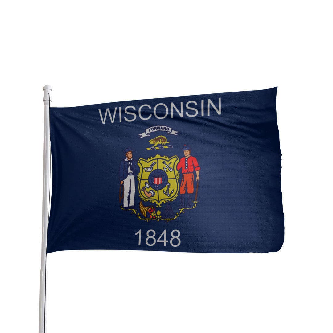 Wisconsin State Flag - product view